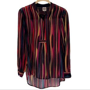 Women, Tops, Anne Klein, Small, Multi-Color